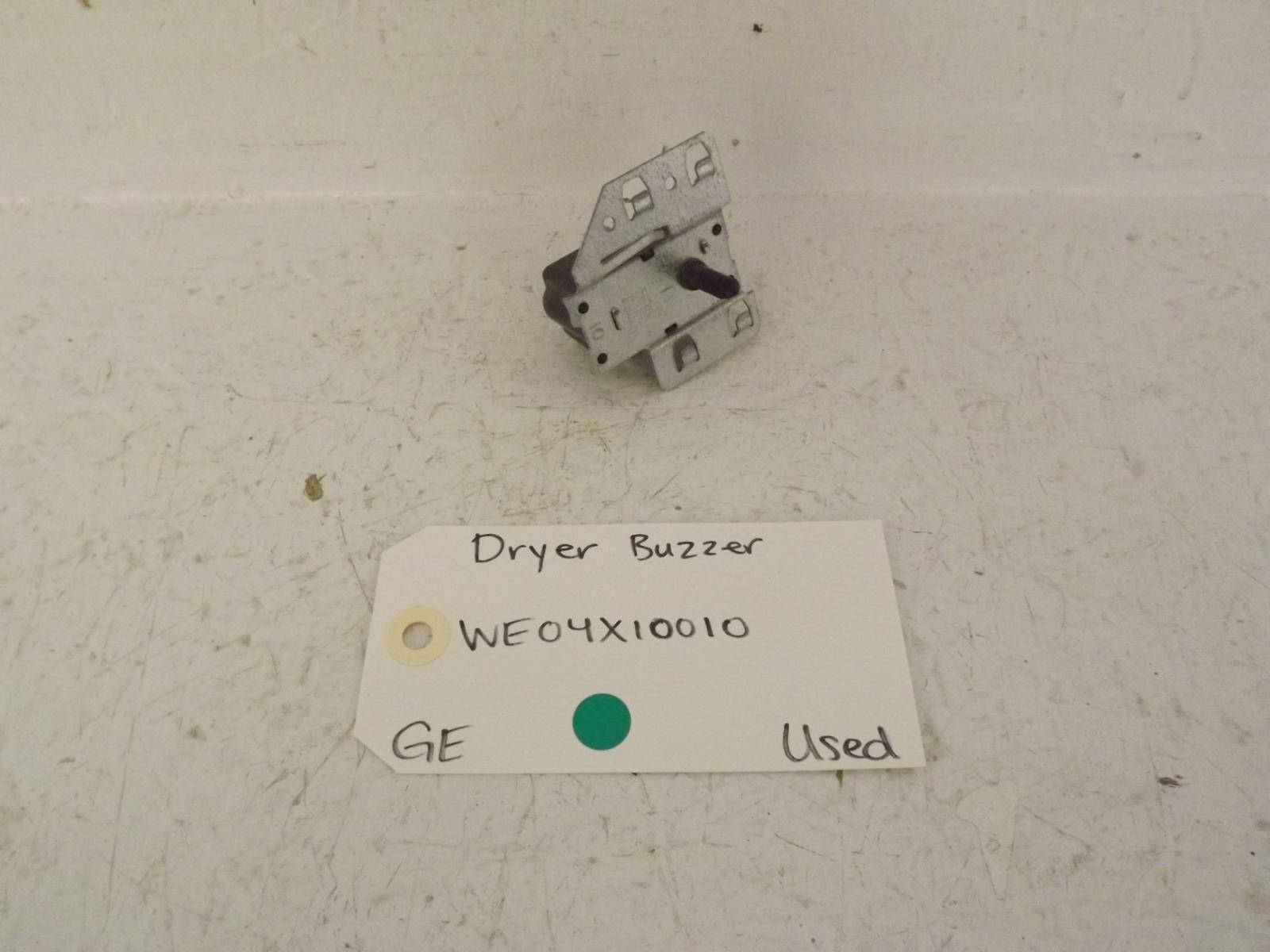 GE Dryer WE04X10010 Buzzer Used GE Dryer WE04X10010 Buzzer Used